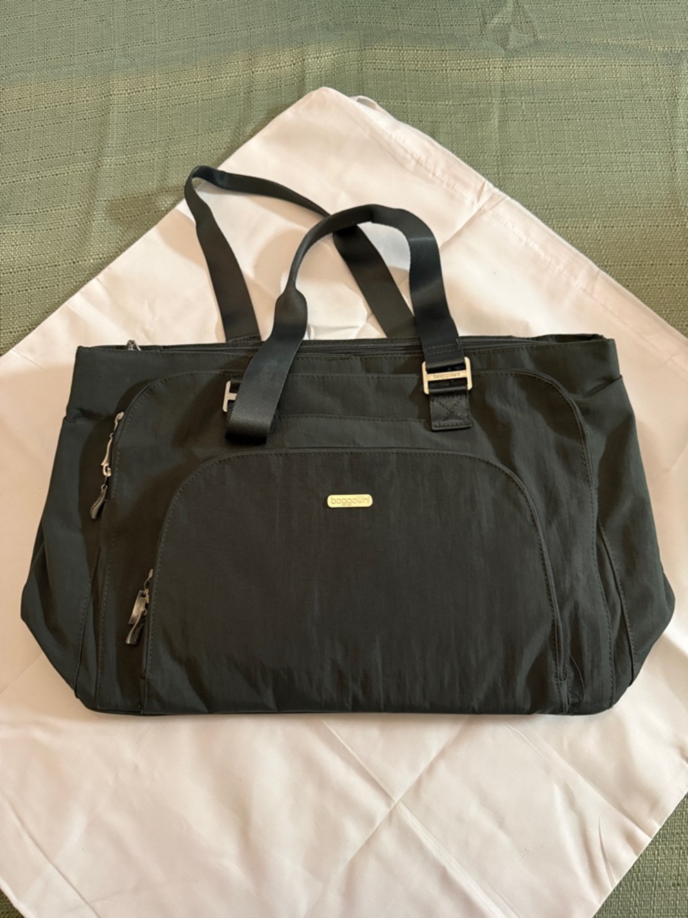 Baggallini Grey Nylon Tote